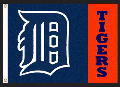 Detroit Tigers 3x5ft Banner Polyester Baseball WorldSeries DetroitTigers018 Cover