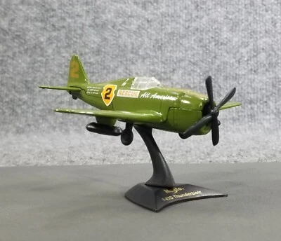 Maisto WWII P-47 雷枪军用飞机压铸带支架 — 第 1/4 张图片