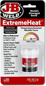 JB Weld 37901 Extreme Heat Temperature Resistant Metallic Paste  plus POD Post - Picture 1 of 11