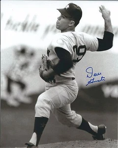 Autographed 8x10 DAVE GIUSTI Houston Astros photo -COA - Picture 1 of 1