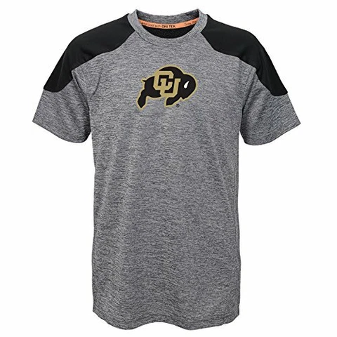 NCAA by Outerstuff Colorado Buffaloes Youth Boys "Gamma" Short Sleeve Perform Cover