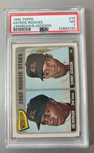 Joe Morgan / Sonny Jackson 1965 Topps #16 Rookie Card PSA 7 NM FREE SHIPPING! - Picture 1 of 6