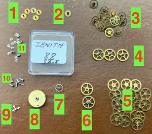 [ 1 PC ] Zenith Cal. 88 88.8 watch reloj recambio parts vintage  - Imagen 1 de 6