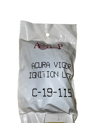 1992 - 1994 ACURA VIGOR Honda trava de ignição com chaves NOS ASP C-19-115 JAPÃO - Imagem 1 de 4