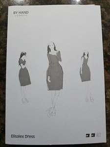 By Hand London Schnittmuster Elisalex Kleid, Tulpenrock UK Größe 6-20 US 2-16 - Bild 1 von 5