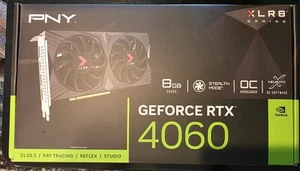 PNY XLR8 Gaming GeForce RTX 4060 8GB RAM - Graphics Card - Excellent Condition - Picture 1 of 10