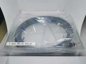 Cable de brazo de tono Ikeda ICR-15 RCA a RCA, hecho en Japón - Imagen 1 de 5