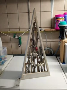 Weihnachtspyramide mit Licht,Batterie - Bild 1 von 1