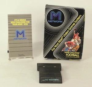 Boxed Atari 2600 game Super Challenge Football By M Network Tested & Working - Picture 1 of 2