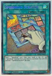 YuGiOh Brothers of Legend Speedroid Scratch BROL-EN035 Secret Rare - Picture 1 of 1