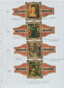 Tavacofilia Vitolas Holandesas Pintura de Rubens (GW-362) - Imagen 1 de 6