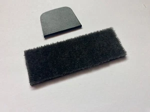 BARK GRAY - Bogenschießen Bärenstil HAARTEPPICH & LEDER SCHLAGPLATTE BOGEN PFEILAUFLAGE - Bild 1 von 1