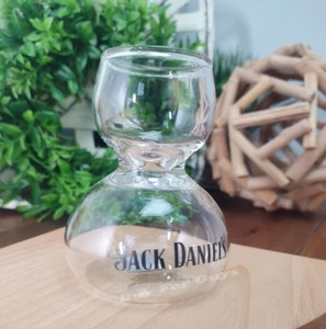 Jack Daniel's - Jigger Double Bubble Shot Glass Chaser - Whiskey on Water  6oz - Picture 1 of 8
