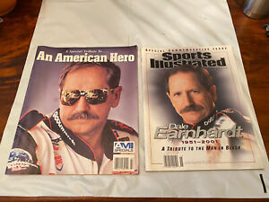 Dale Earnhardt Tribute Magazines. Lot Of 2. Sports Illustrated And AMI 🏎🏎🏎