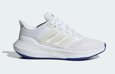 adidas® Women's 9 M Ultrabounce Running Shoes in Cloud White/Lucid Blue - Image 1 of 4