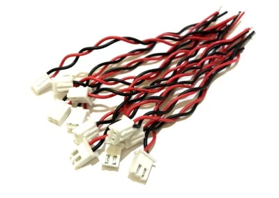 HengLong R/C Tank 2.4Ghz 1/16 Receiver PCB Board Part 2Pin Plug Wire 10cm 20pcs - Image 1 of 4