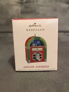Hallmark 2021 ~ Junior Jukebox~ Magic Sound Miniature Ornament ~ NIB - Picture 1 of 1