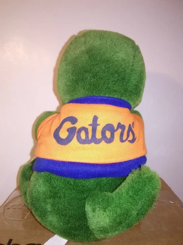 Vintage Florida Gators Plush Stuffed Animal Toy Alligator 7” Toy READ TAG FADED Cover