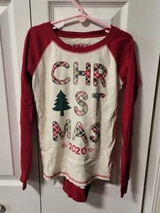 Childrens Place Christmas Pajamas 2020 Size 10 - Picture 1 of 4