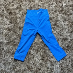 Damen TEK GEAR Ultra Stretch Capri Leggings Blau Größe XL - Bild 1 von 4