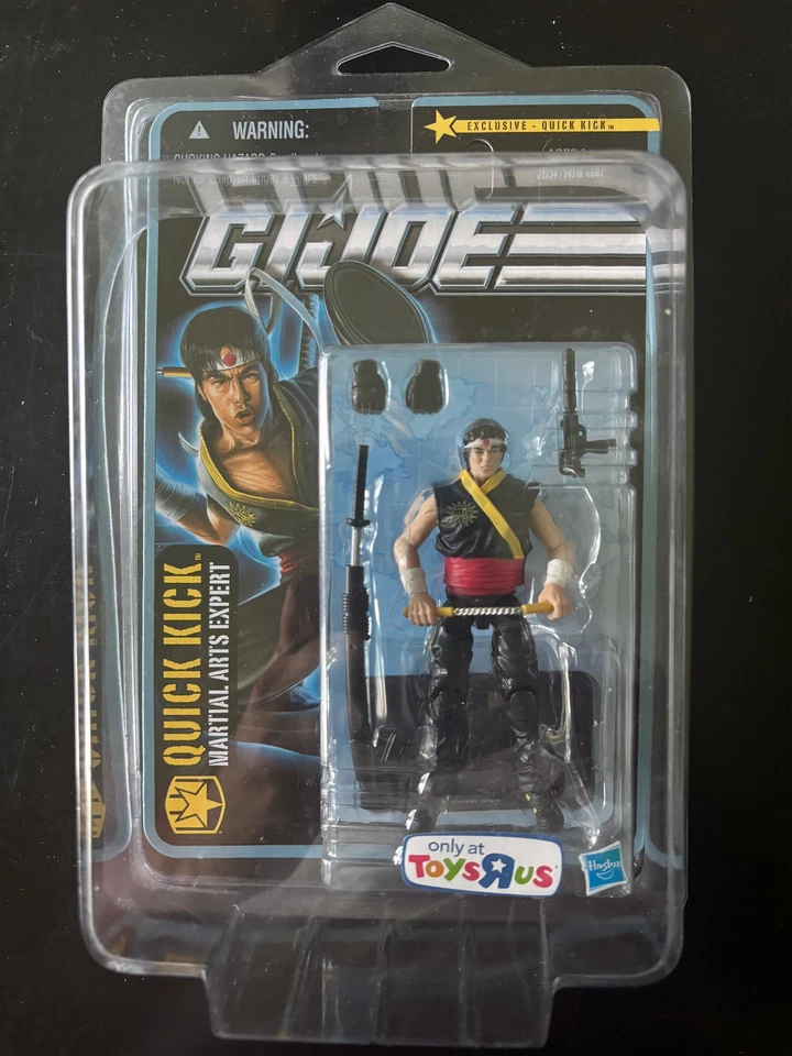 GI Joe 3.75” TRU Pursuit of Cobra City Strike Quick Kick - Image 1 of 2