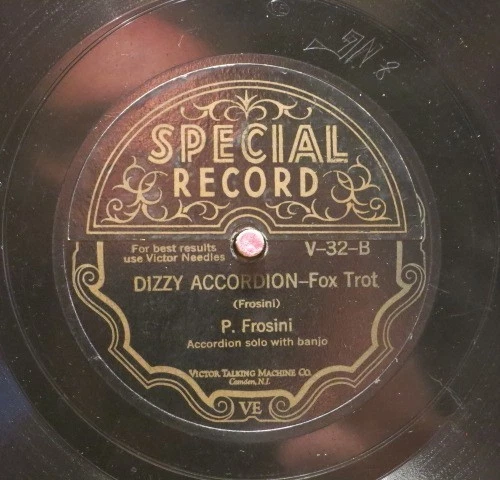 P. Frosini 78RPM / Fragrant Flowers & Dizzy Accordion  (280-0725-AN) - Bild 1 von 2