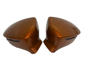 Seat Ateca Mirror Cap Set ‘Samoa Orange’ For 2017-2020 Genuine Accessory - Picture 1 of 23