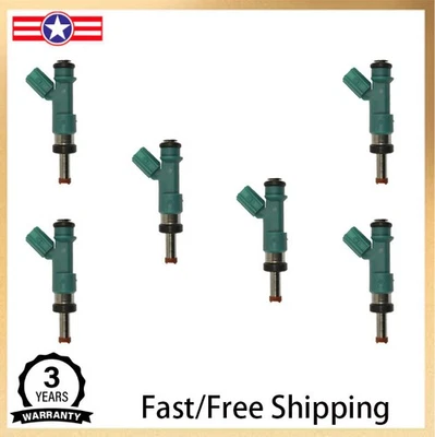 Inyectores de combustible 6 piezas para Lexus RX350 2011-2015 Toyota Camry 2012-2017 3,5 L V6 EE. UU. Foto 1 de 4