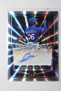 2024 Panini Donruss Signature Series Sebastian Walcott auto #SS-SW Laser  - Picture 1 of 2