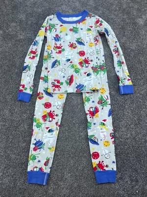 Hanna Andersson Size 140 cm Boys 10  Christmas Monster Pajamas Organic ￼Cotton - Image 1 of 4