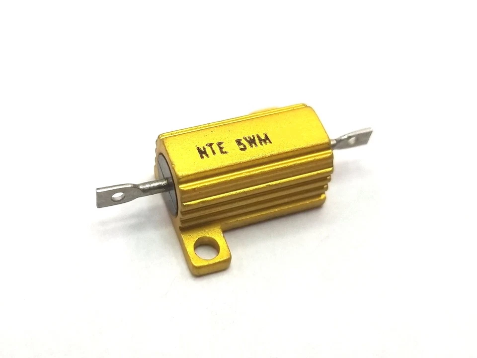 NTE # 5WM1D0, 1 Ohm 1% 5 Watt Metal Power Resistor 5W - Image 1 of 1