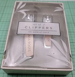Grass Roots Brand: Set Of 2 Clippers With Non-Slip Grip Brand New, Free Shipping - Picture 1 of 10