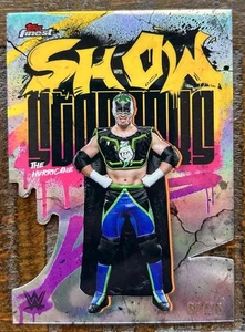 The Hurricane 2025 Topps Finest WWE Die Cut Showstoppers 50/75 SSS-HC Refractor - Picture 1 of 2