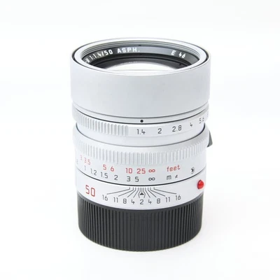 Leica Summilux M50mm F/1.4 ASPH.(6bit)Silver #177 - Image 1 of 4