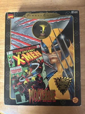 Marvel Famous Covers Series  X-Men  WOLVERINE 8" Action Figure  1997 Toy Biz - image 1 of 4