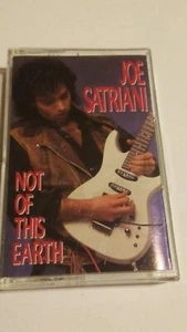 JOE SATRIANI NOT OF THIS EARTH CASSETTE - Picture 1 of 4