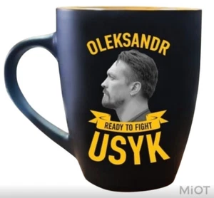 USYK und RTF Official Boxing Champion Kaffeebecher, Keramik Teetasse, Sammlerstück - Bild 1 von 4