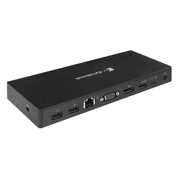 Toshiba Dynabook USB-C Multiport Docking Station, Black - PA5356A-1PRP