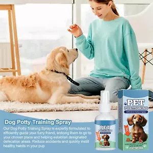 Pee Spray for Dogs Training Dog Pee Spray Potty Training Spray Toilet innate - Picture 1 of 12