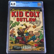 Kid Colt Outlaw #19 (Atlas 1952) 💥 CGC 4.0 💥 Rare Golden Age Western Comic