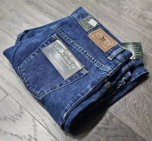 Ralph Lauren Classic Fit Denim Jean Pants Women 10 × 29 NWT NEW Dark Indigo BLUE - Picture 1 of 10