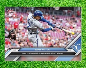 💥2024 Topps Now💥BOBBY WITT JR💥2° STAGIONE DRITTA 25/25 #588💥IN MAGAZZINO Royals - Foto 1 di 2