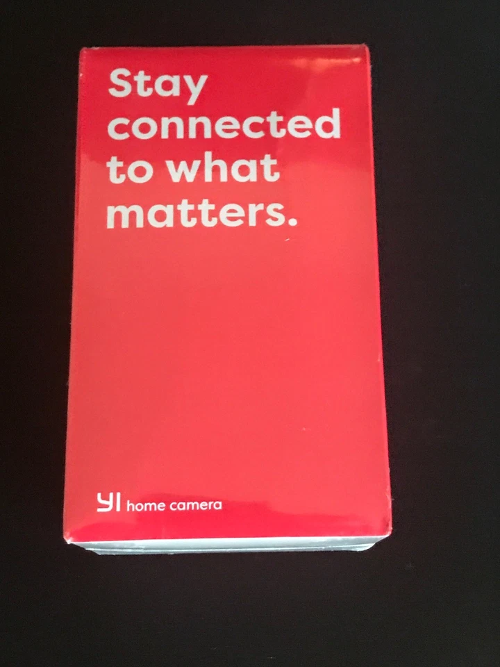 Nueva cámara de seguridad de vigilancia IP YI YHS-113-IR inalámbrica para interiores - negra versión EE. UU. Foto 1 de 4