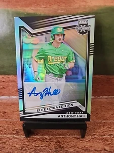 2022 Elite Extra Edition Anthony Hall Auto Rookie #130 New York Yankees - Picture 1 of 2