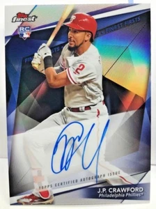 J.P.Crawford 2018 Topps Feinstes Erste Refraktor RC Autogramm Auto - Phillies - Bild 1 von 2