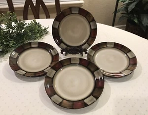 2  Pfaltzgraff “Taos” Salad Dessert Snack Bread Accent Plates - Multi’s Avail - Picture 1 of 5