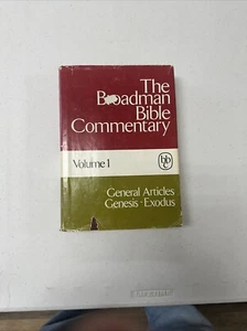 **Rare**Vol.1 The Broadman Commentary 1st Edition Volume 1 Unrevised Controversy - Bild 1 von 8