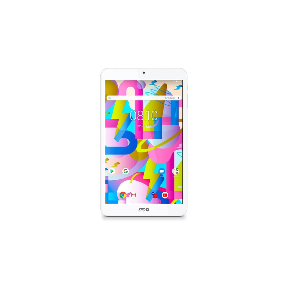 Tablet android spc PRO EDITION 8 PULG 32GB, RAM 3GB, WiFi y Bluetooth Blanca 24H - Imagen 1 de 4