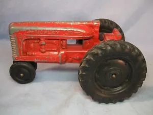 Vintage Red Hubley Jr Diecast Metal Kiddie Toy USA - Picture 1 of 13