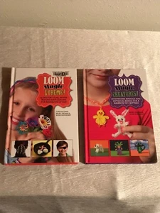 Lot of 2 LOOM MAGIC Creatures EXTREME Hardcover Arts & Craft Books - Imagen 1 de 5